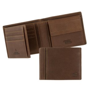 CAMEL ACTIVE BILBAO horizontal wallet cognac